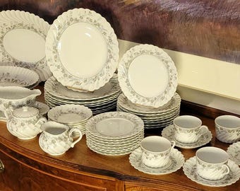 Gorgeous Antique Limoges "Valmont" 43 Pieces High Quality Dinnerware. Pick And Choose Whichever You Want.