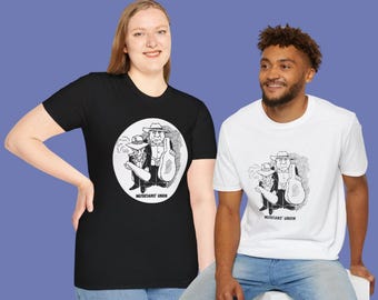 Musicians Union Cartoon Illustration Shirt