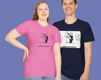 Audience Participation Cartoon Illustration Shirt