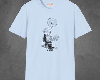 A Rest Cartoon Illustration Shirt