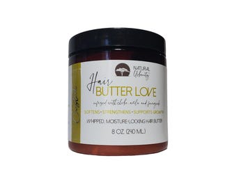 8 oz. Mantequilla batida para el crecimiento del cabello Hair Butter Love