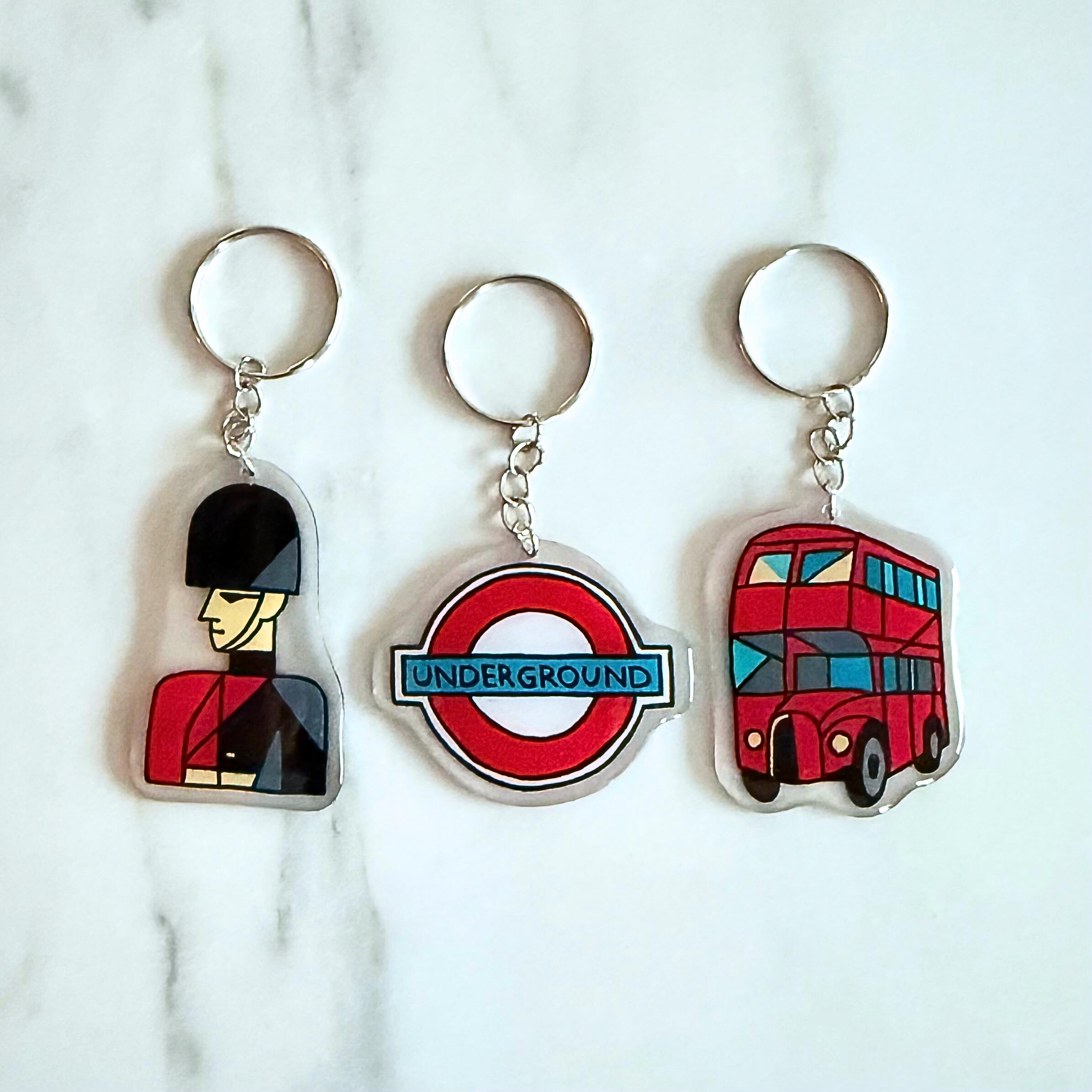 London underground keychains - Etsy 日本