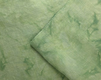 WEXFORD Linen for Cross Stich Green 100% Organic Hemp