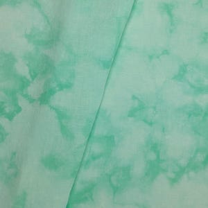 JACMEL Handgefärbtes Kreuzstich Leinen, Aqua Grün, 30 ct, Fette Achtel