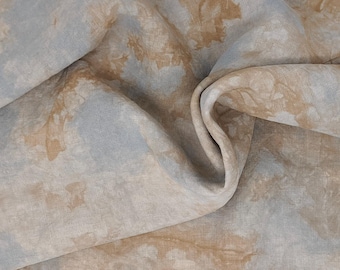 Taupe/Blue Gray/Brown Hand Dyed Cross Stitch Linen for Samplers; LONDON FOG; 28/32/36/40 counts, fat quarters/swatches