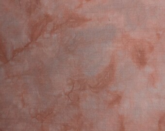 SWATCH: Coral Sands 32 ct Cross Stitch Linen Sample Square