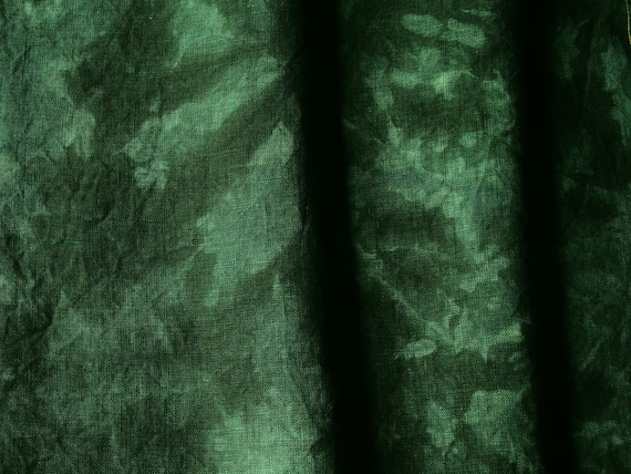 Hand Dyed Forest Green Cross Stitch Linen; HELSINKI; 28/32/36/40 counts; Fat Quarters/swatches