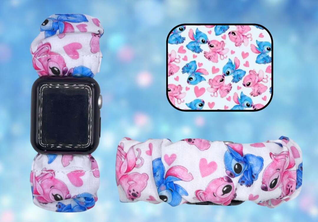 Alien Movie Couple Cartoon Themed Fabric Scrunchie Smart Watch ...