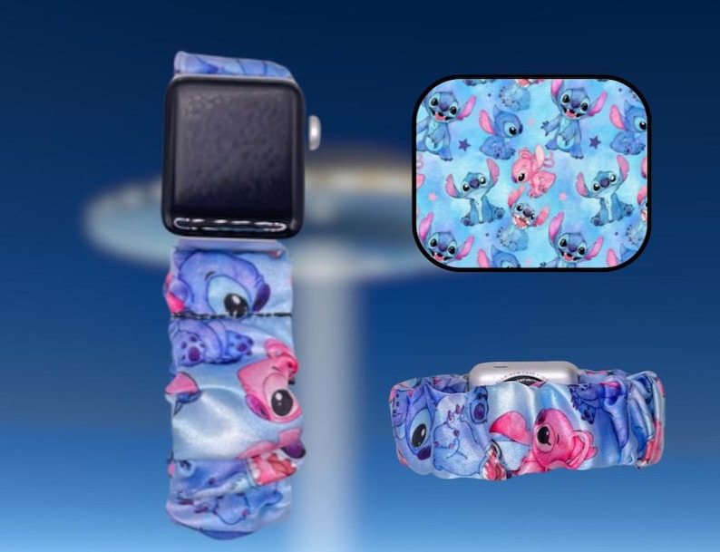 Alien Movie Cartoon Themed Fabric Scrunchie Smart Watch Wristband - Etsy