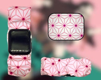 Pulsera con coletero de tela con temática de la serie de anime/manga de TV Girl