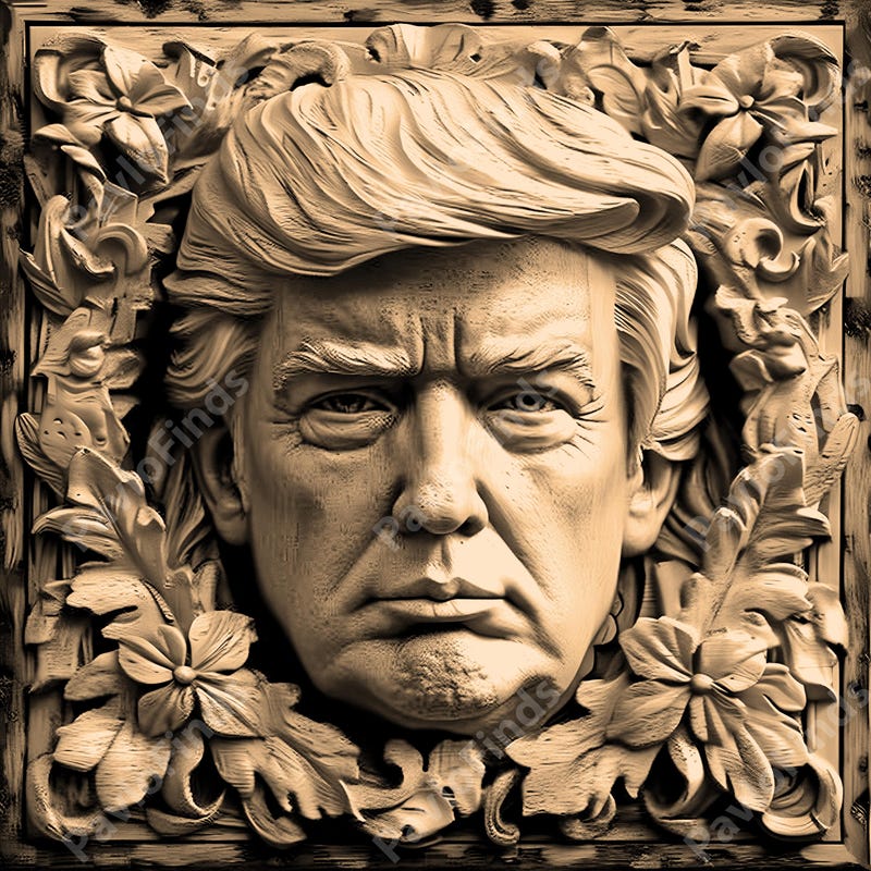 Trump Stl Files - Etsy