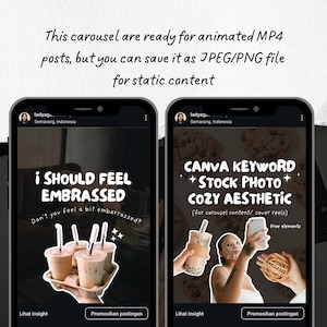 Animated Instagram Carousel Template | Canva Layouts image 4