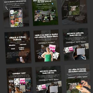 Animated Instagram Carousel Template | Canva Layouts image 9