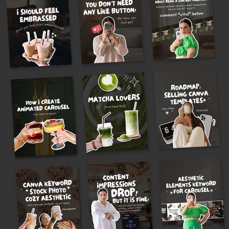 Animated Instagram Carousel Template | Canva Layouts image 8