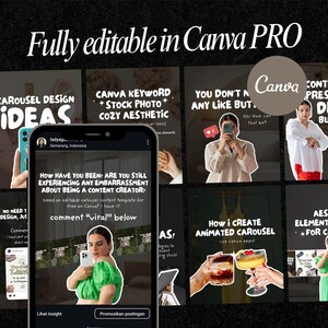 Animated Instagram Carousel Template | Canva Layouts image 3