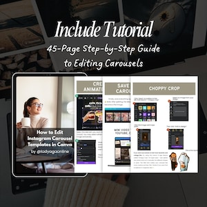 Animated Instagram Carousel Template | Canva Layouts image 7