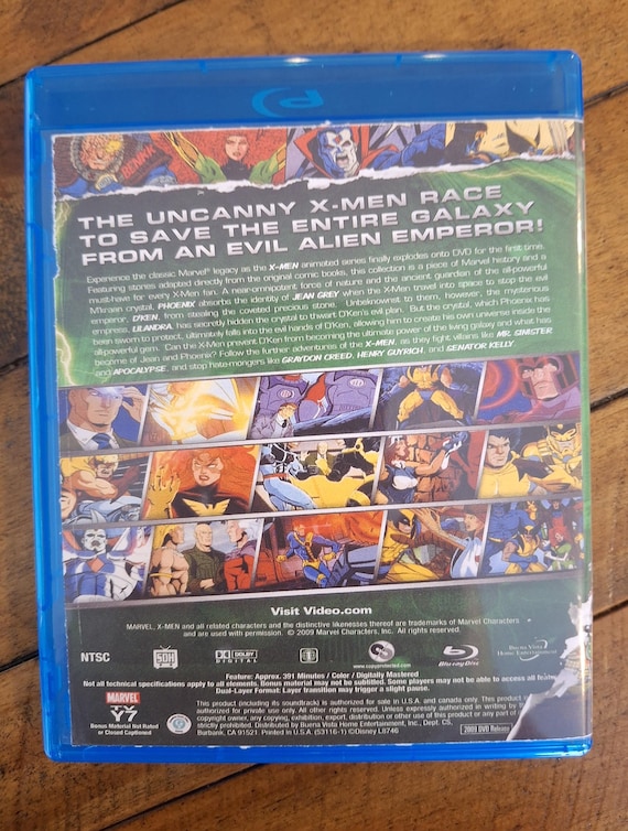 X-men Complete 90s Animated Series Bluray - Etsy