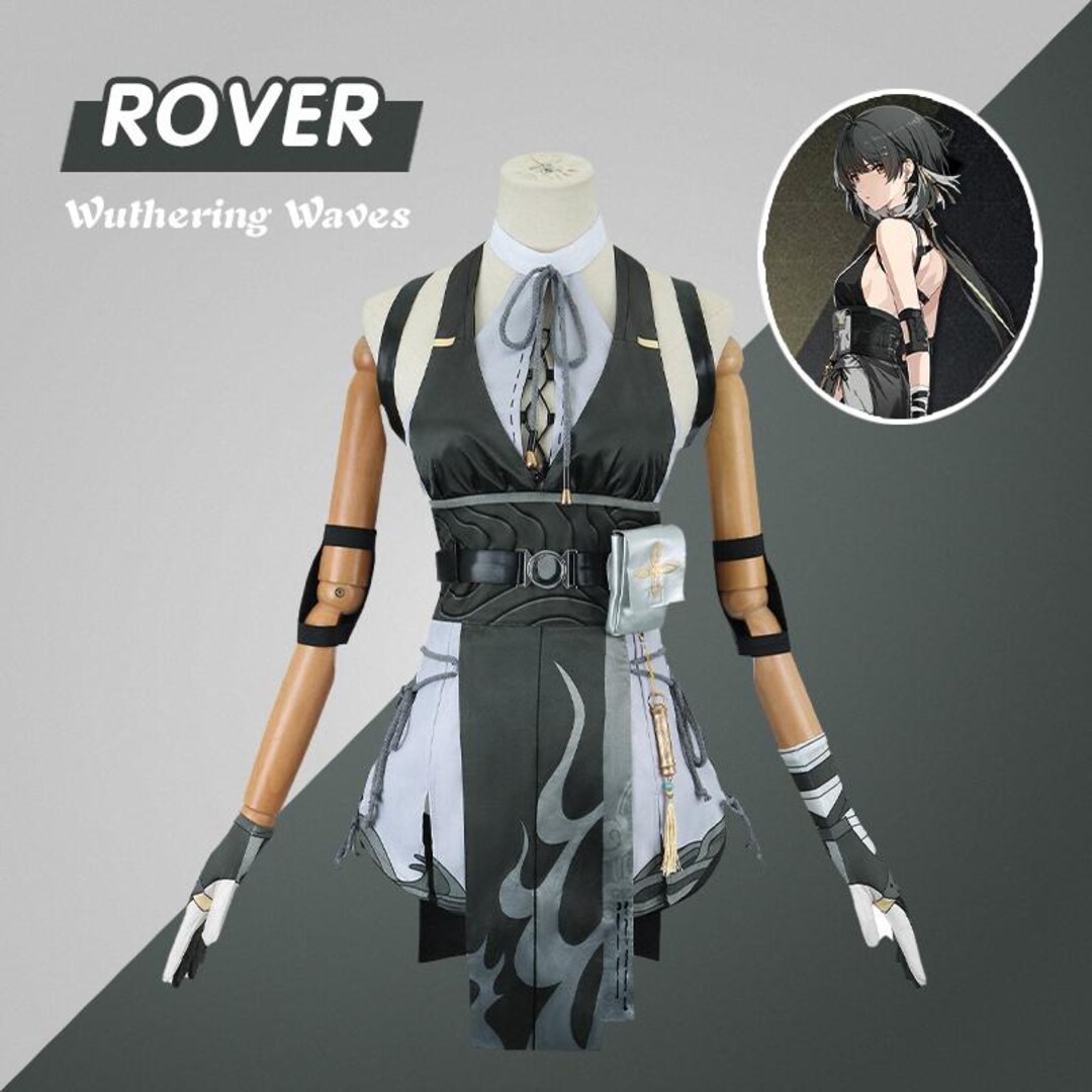 Wuthering Waves Rover Handmade Cosplay Complete Costume Rover Wig Rover ...