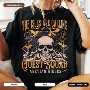 The Isles Are Calling PNG, Aretian Riders Fantasy Dragon Quest Design, Ridoc Onyx Storm Clipart PNG, Epic Dragon Rider Bookish PNG