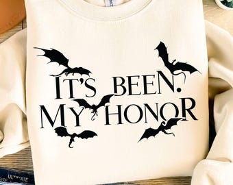 C'est mon honneur SVG, Basgiath War College PNG, quatrième aile Liam Mairi Bookstagram, Xaden Violet Sorrengail Svg, dessins de chemise Iron Flame