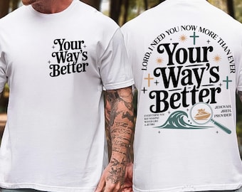 La tua via è migliore PNG SVG, Versetto della Bibbia Proverbi 16:9, Fede cristiana PNG, Religioso cristiano PNG, Citazione della Scrittura sublimata