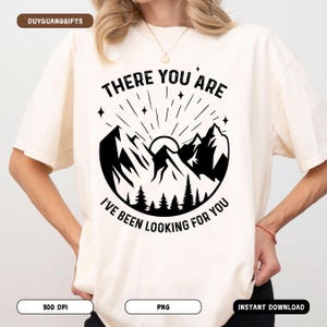 Tam jesteś, szukałem cię PNG, do końca, projekt koszulki ACOTAR, Cześć Feyre, kochanie, SJM merch Clipart, Bookish Romantasy