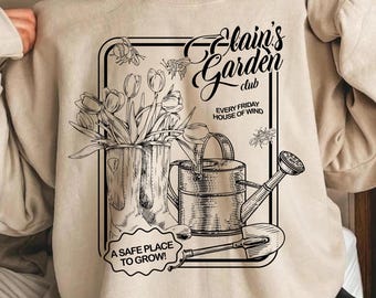 Elain Archeron Garden PNG, Camisas do Clube do Livro, Design de Produtos Sarah J Maas, Clipart de Produtos Literários, Designs de Camisas de Leitor de Fantasia, Irmã Archeron