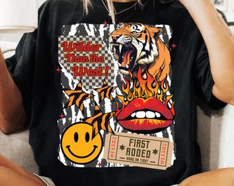 Yallternative Western Collage PNG, Retro Cowboy Aesthetic PNG, Edgy Country Girl Sublimation Design, Southern Alternative Shirt PNG