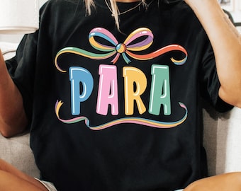 Para Appreciation PNG, Back to School Paraprofessional Design, First Day of School Sublimation, Kindergarten Teacher PNG, Teacher Gift PNG