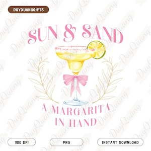Sun Sand Margarita in Hand Social Club PNG, Summer Cocktail Png, Cocktail Social Club Graphic, Trendy Shirt Design Summer, Summer Vibes Png
