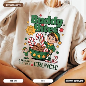 Christmas Elf Flakes PNG, Funny Christmas Sublimation Design, Christmas Movie Character Clipart PNG, Retro Vintage Holiday Shirt PNG