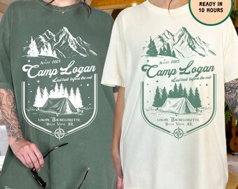 Custom Camp Bachelorette SVG, Personalized Camping Bachelorette Shirt PNG, Lake Themed Bridal Party Png, Outdoor Mountain Bride, Hiking Bach
