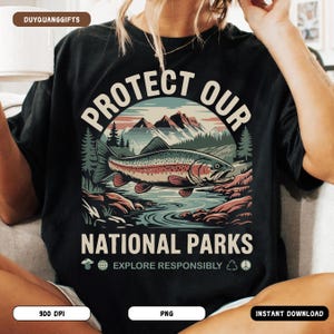 90s National Parks PNG, Granola Girl Hiking Shirt Design, Respect the Local Wildlife Sublimation PNG, Vintage Camping Adventure PNG