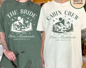 Custom Camping Bachelorette PNG SVG, Mountain Hiking Bridal Party Clipart, Personalized Camp Bachelorette Shirt PNG, Outdoor Adventure Bach
