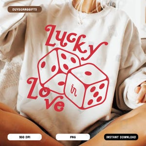 Lucky in LOVE Casino Theme Bachelorette Banner PNG, Vegas Theme Bachelorette Party Png, Las Vegas Bachelorette, Bachelorette Party Graphic