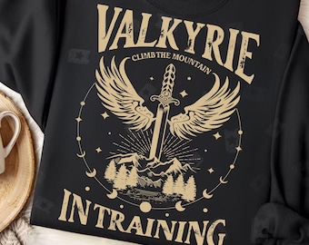 Valkyrie In Training PNG, Velaris The Night Court Acotar Shirt PNG, Court Of Dreams, Velaris City of Starlight Acotar, sublimation Designs