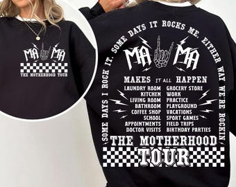 Motherhood PNG PNG, Some Days I Rock It Svg, Mama lighting bold Png, Funny Tour Png, Mother's Day Shirts Png, Mama Skeleton Png, Sublimation