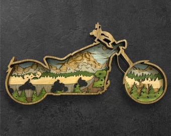 Motorcycle Scene