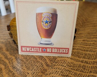 Vintage New Castle cardboard bar coasters (2)
