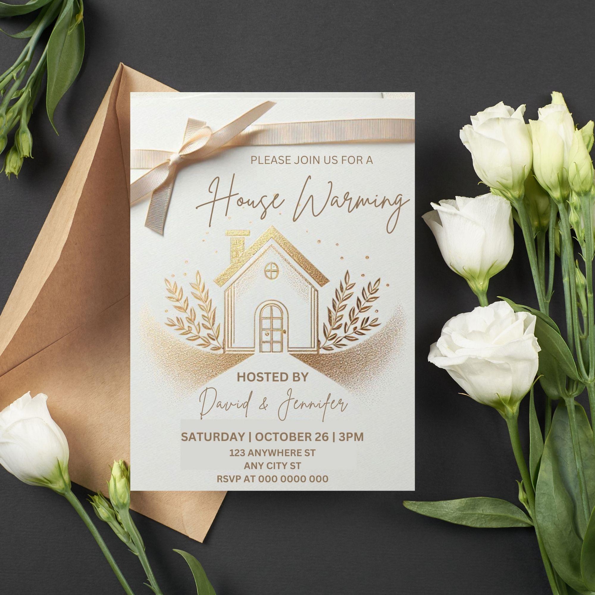 Editable Housewarming Invitation Template (5x7) (digital Download) - Etsy