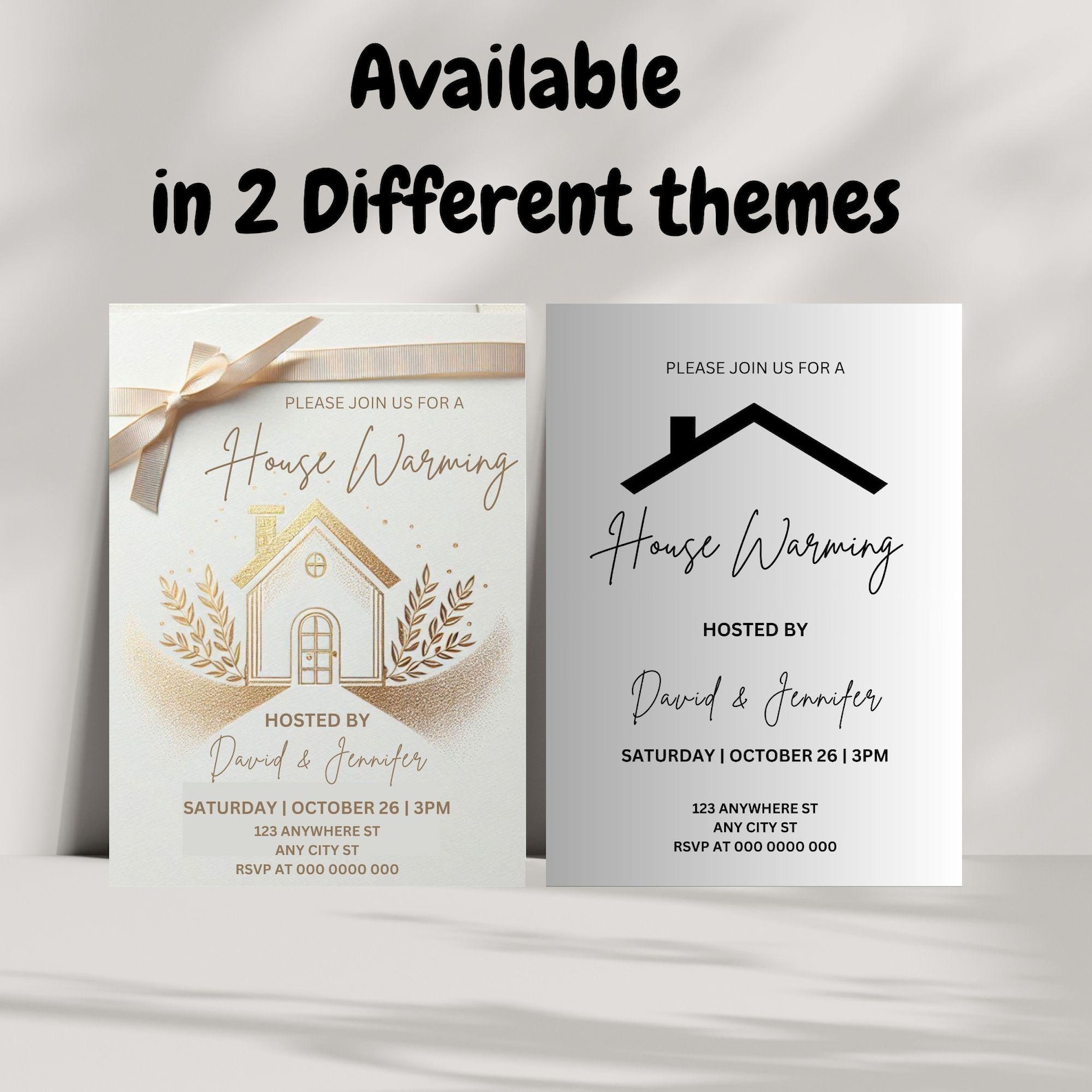 Editable Housewarming Invitation Template (5x7) (digital Download) - Etsy