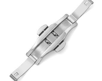 Hebilla y cierre de repuesto para reloj de hombre – Hebilla desplegable para relojes de madera GUDINWOOD, 18 mm, 20 mm, 22 mm, acero inoxidable / GUDINWOOD