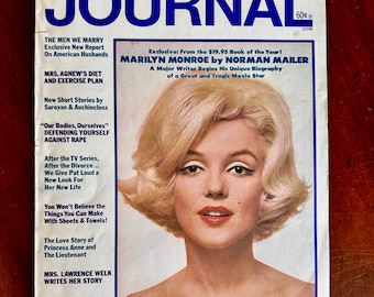 1973 Ladies’ Home Journal July Marilyn Monroe Norman Mailer free shipping