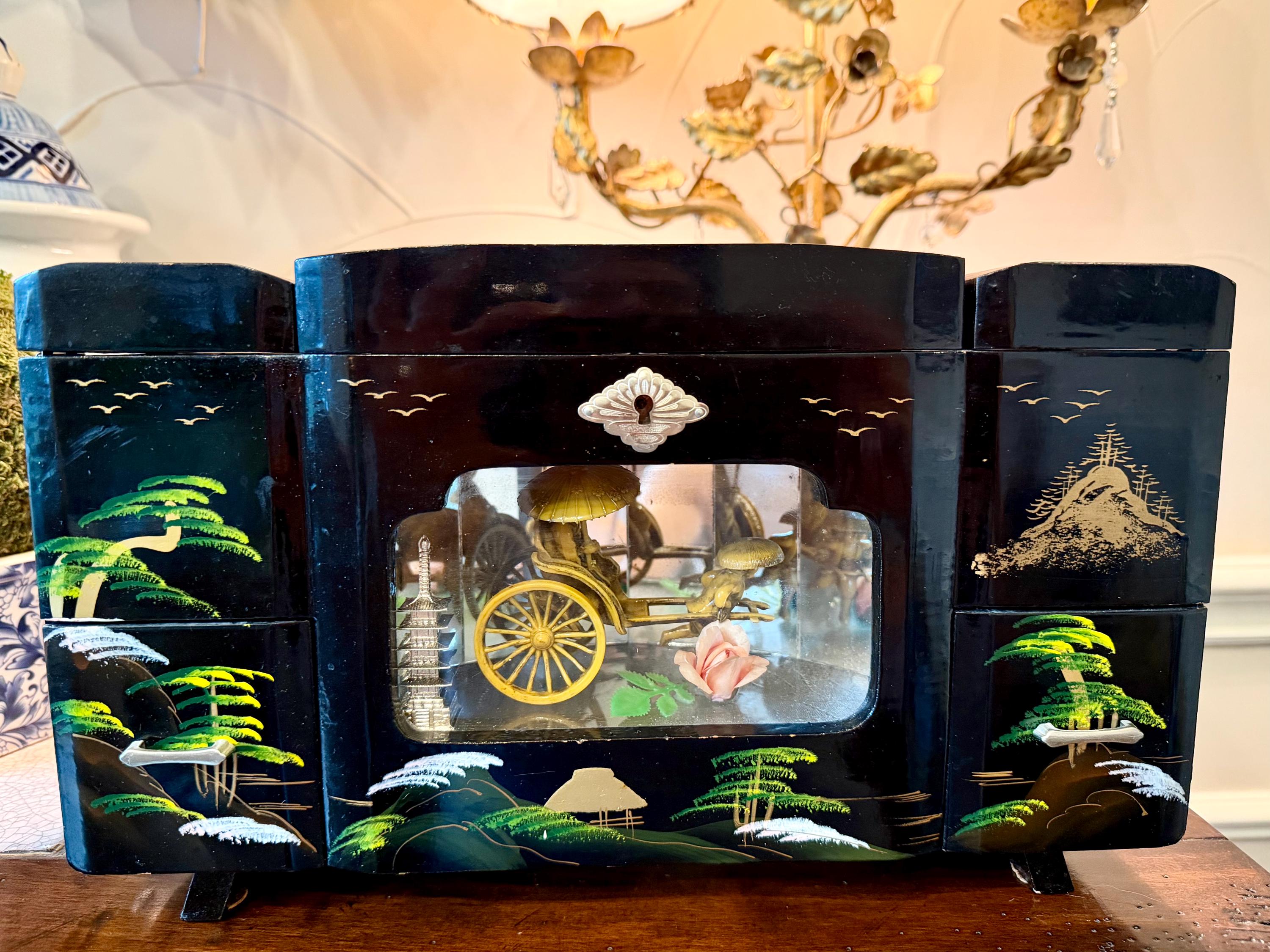 Fuji Music Box - Etsy