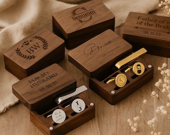 Custom Cufflinks, Personalized Groomsmen Cufflinks, Best Man Gifts, Cufflinks for Groom, Wedding Gift,  Groomsman Gift and Proposal