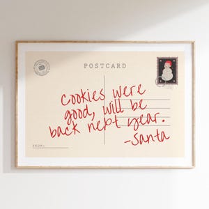 Funny Christmas Wall Art Cute Christmas Decor Trendy Holiday Wall Art Winter Print Trendy Rating Sign Post Card Santa Decor DIGITAL Download