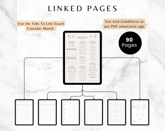 MOM LIFE Planner digitale / Da usare con GoodNotes o altre app di annotazione PDF