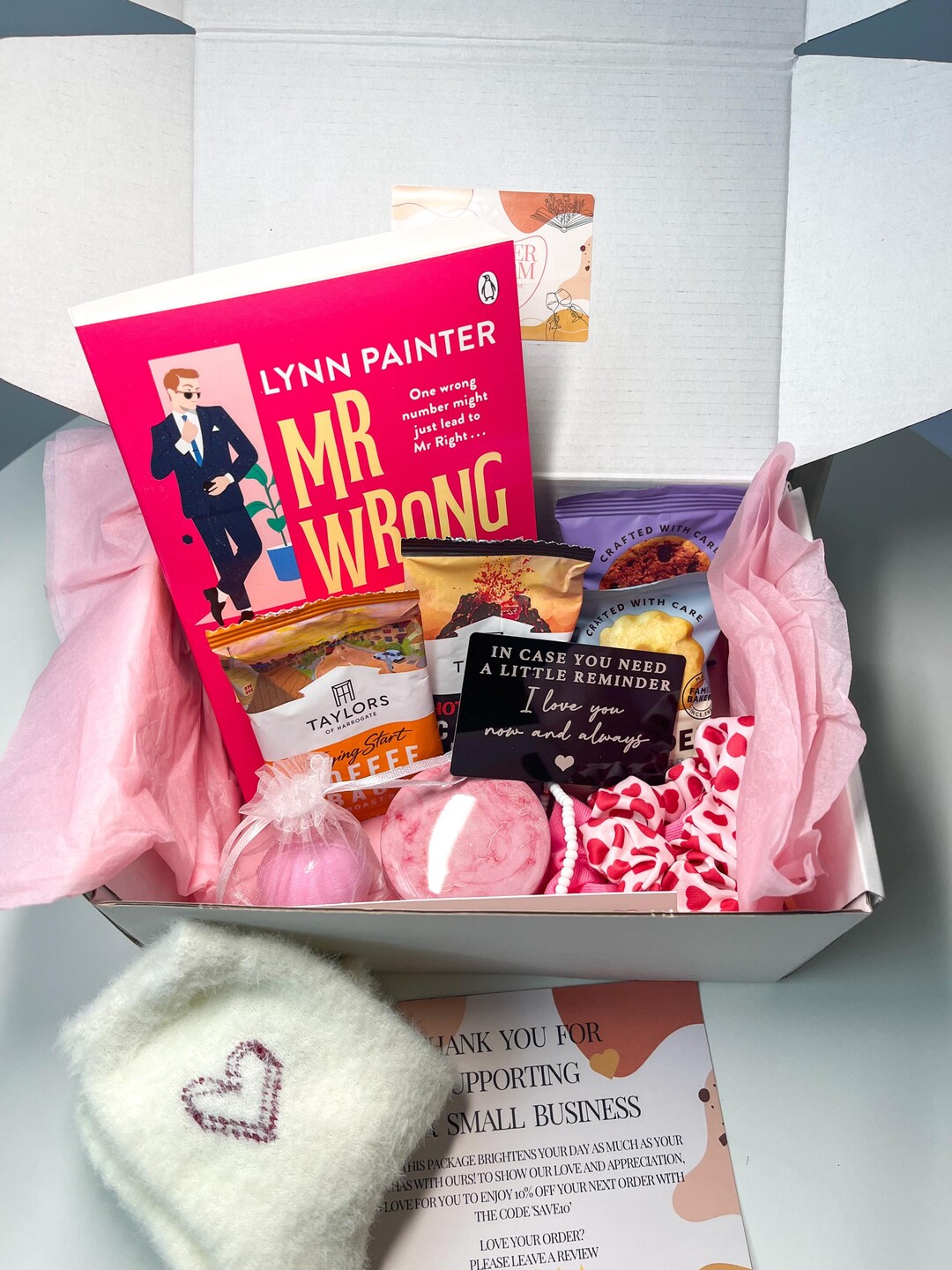 Mini Valentine's Day Gift Box Coffee Mystery Book Perfect for Friends ...