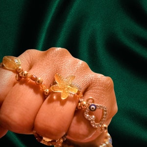 Beaded Rings