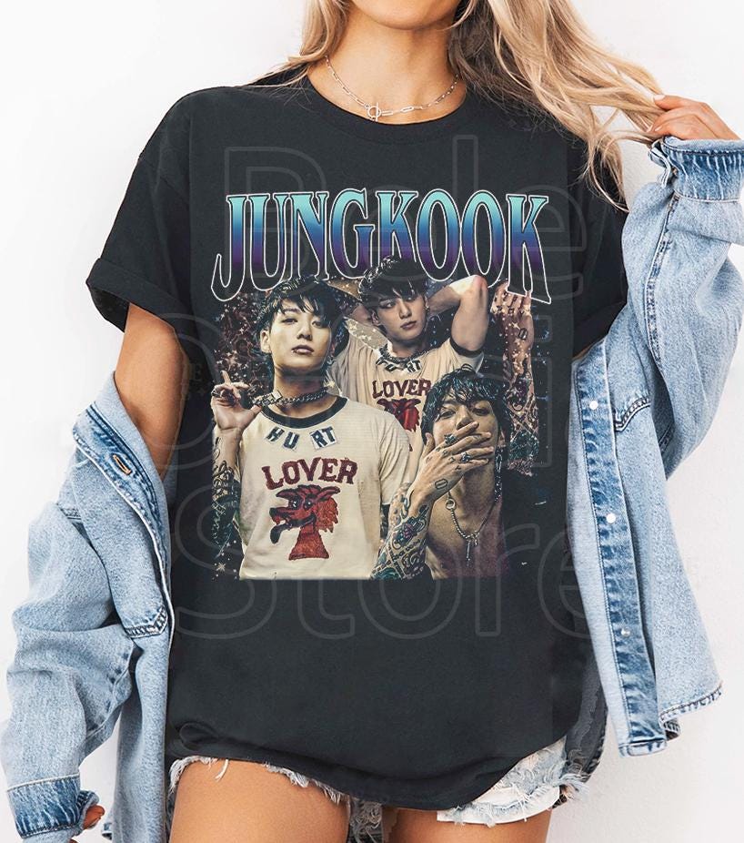 Jungkook T Shirt - Etsy Singapore